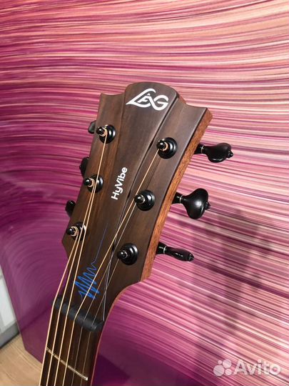 Трансакустическая гитара LAG THV-10DCE LB SMART