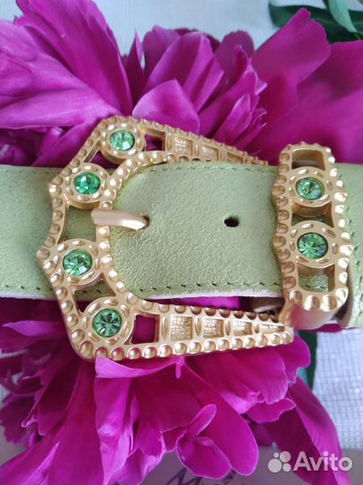 Ремень женский натуральная кожа италия