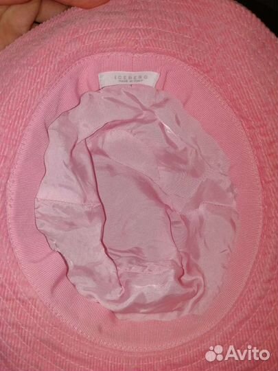 Шляпа Iceberg розовая y2k