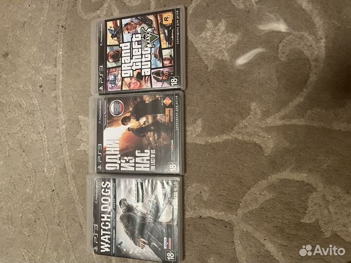 Диски на ps3