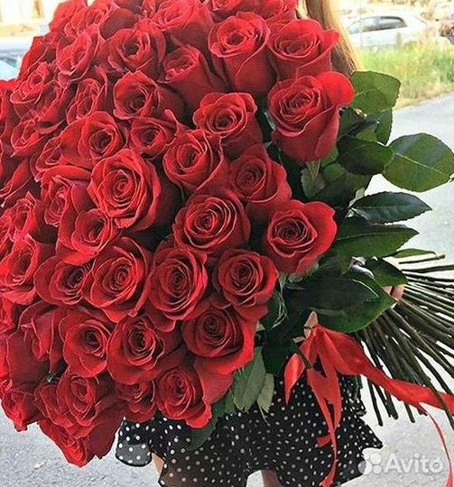 Высокие розы 150 160 170 180 190см доставка Москва