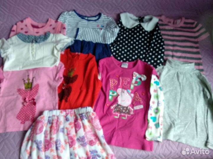 Пакет вещей для девочки 110-116