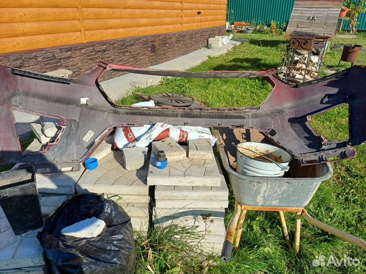 Бампер передний hyundai creta