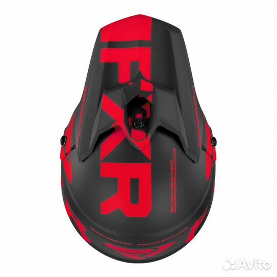 Шлем FXR Torque Team Black/Red Quick-Release 220620-1020 (M)