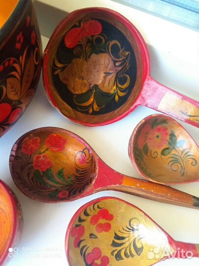Посуда хохлома