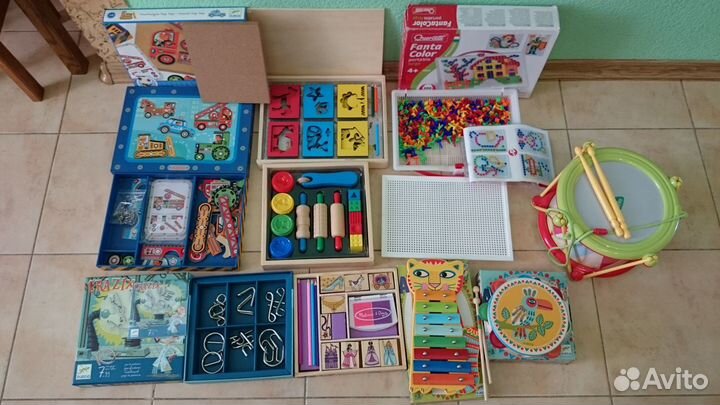 Развивающие игры и наборы для творчества