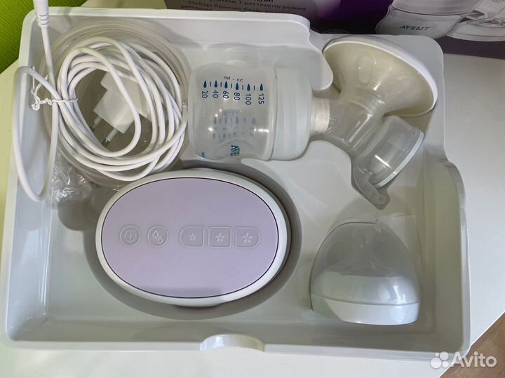 Молокоотсос philips avent электронный-двухфазный