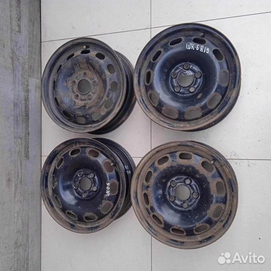 Диск металлический Skoda Octavia Tour r15 5/100 Vo