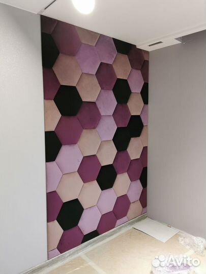 Мягкие стеновые панели в детской