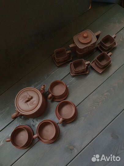 Чайный китайский сервис исинской глины