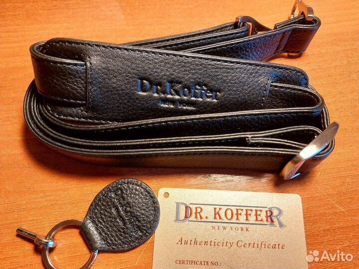 Мужской кожаный портфель новый