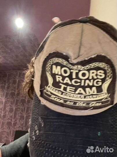 Винтажная гоночная кепка