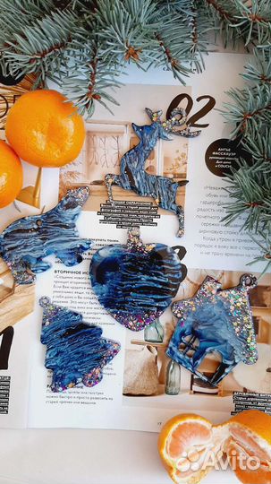 Новогодние игрушки набор