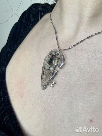 Парные кулоны из эпоксидной смолы