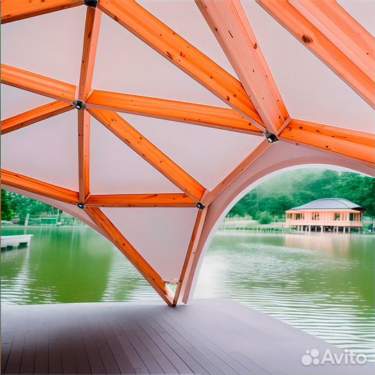 Купольная беседка, квадросфера