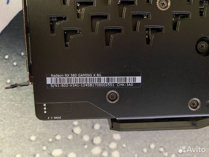 Msi RX 580 gaming x 8gb