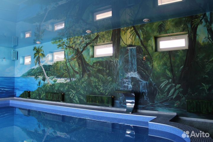 Роспись стен. Барельеф, картины на заказ