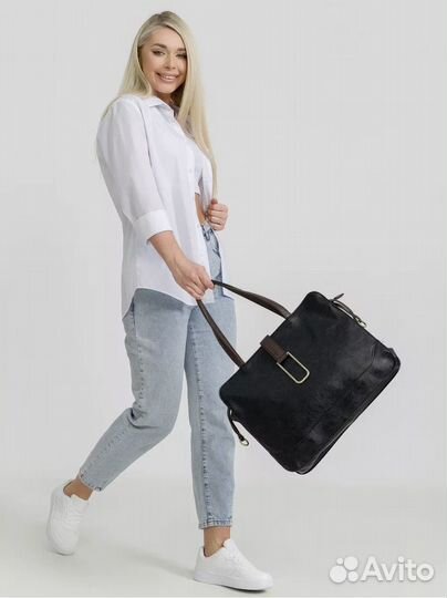 Сумка шоппер большая на плечо