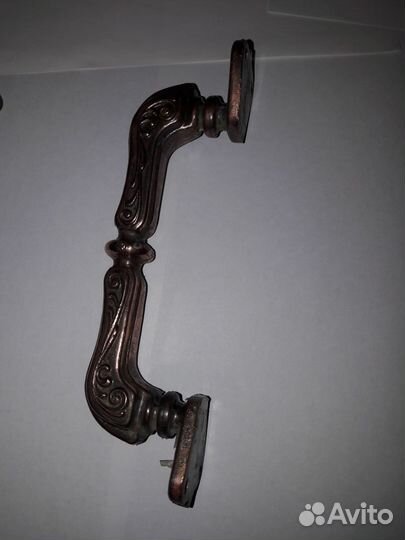 Ручки дверные латунные под бронзу