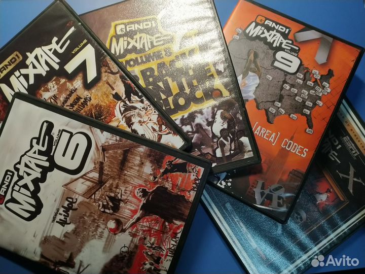 And1 Mixtape vol.6 - vol.10 (баскетбол) DVD