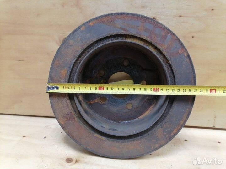 Диск тормозной задний Subaru Legacy BPE EZ30 2005