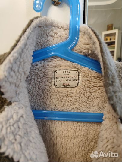 Пальто для девочки zara