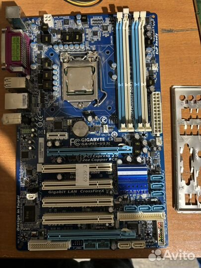 Материнская плата 1156 + i5 DDR3