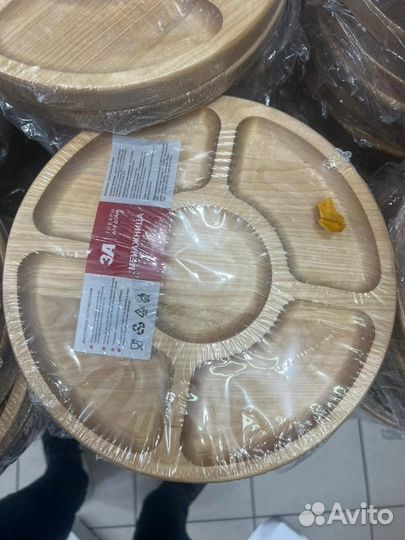 Менажница деревянная