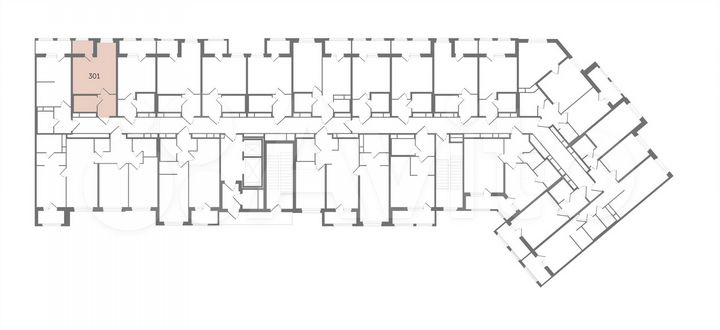 Квартира-студия, 27,2 м², 2/12 эт.