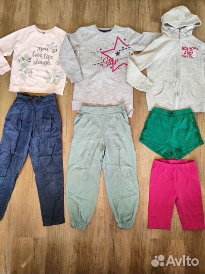 Одежда пакетом для девочки 128 размер
