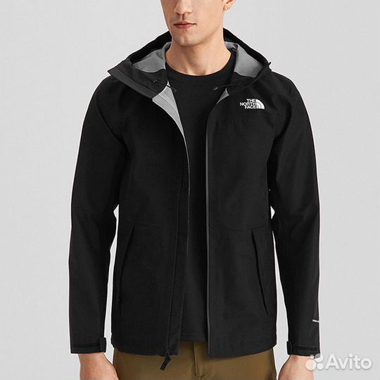 THE north face Windbreaker Jackets Men Black (XL)(18)