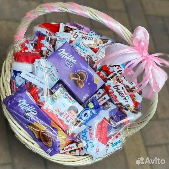 Свадебные корзины, сладкие подарки