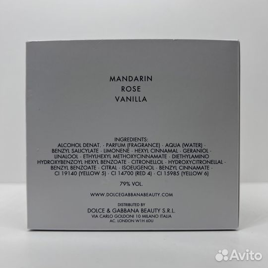 Dolce & Gabbana - The One 75ml Оригинал Тестер