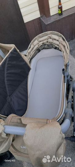 Коляска 2 в 1 luxmom цвет хаки