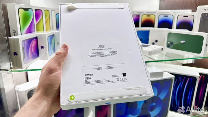 iPad 10gen 256Gb синий