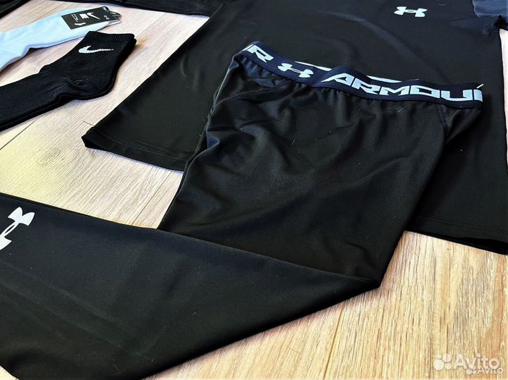 Рашгард Under Armour Black - 5/1, 2/162