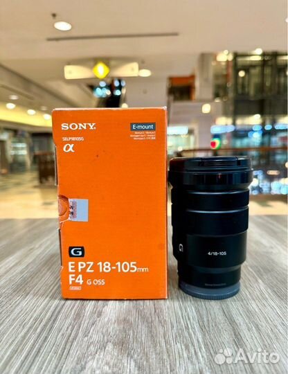 Объектив Sony E 18-105mm f/4 G OSS PZ