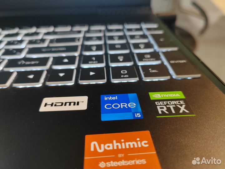 Ноут мощi5-11400H/RTX3050/8Gb/SSD256