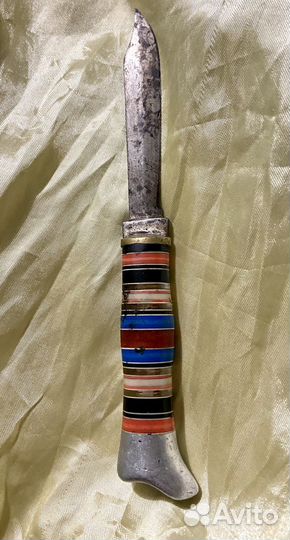 Нож с наборной ручкой СССР