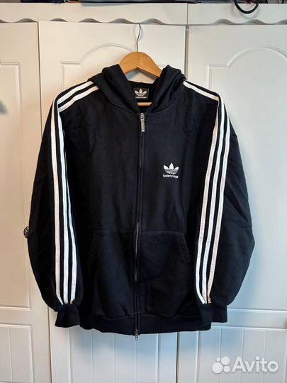Balenciaga Adidas zip hoodie