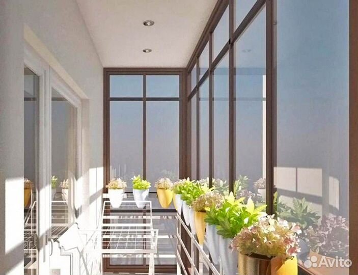 Остекление балконов и лоджий