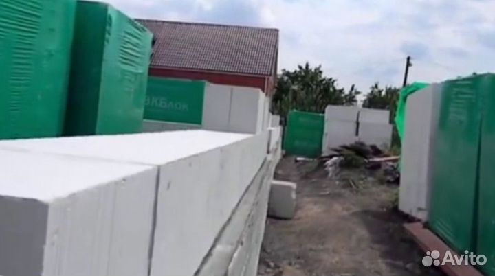 Газоблоки от произоводителя. Объём