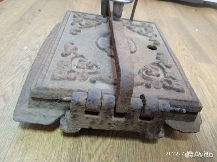 Заслонка печная