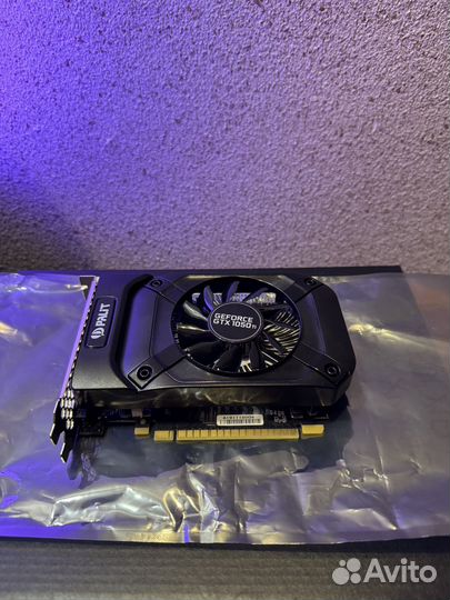 Видеокарта Palit GeForce GTX 1050 TI 4GB StormX