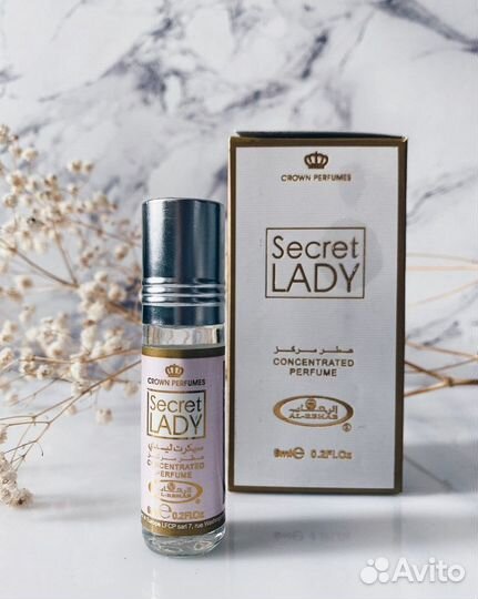 Масляные духи Rehab Secret Lady парфюмерия