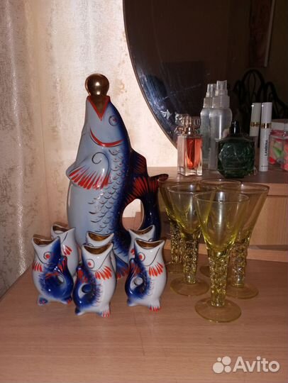 Штофы и графины СССР