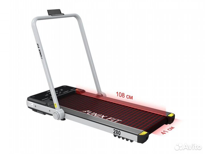 Беговая дорожка Unixfit R-280 + коврик в подарок