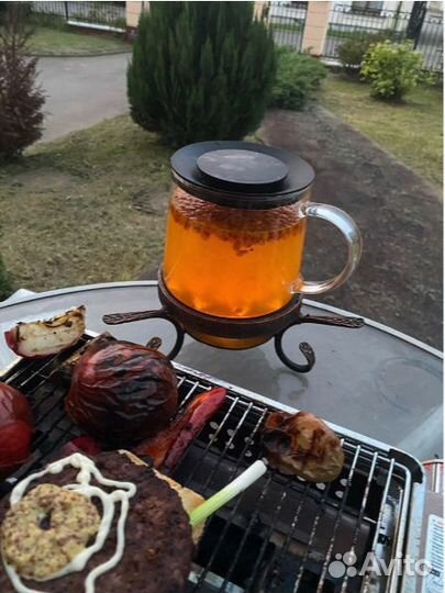 Подставка для подогрева чайника свечой