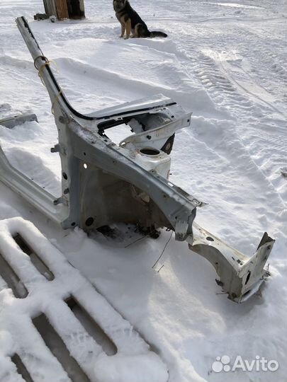 Передний правый лонжерон лада гранта,калина 2