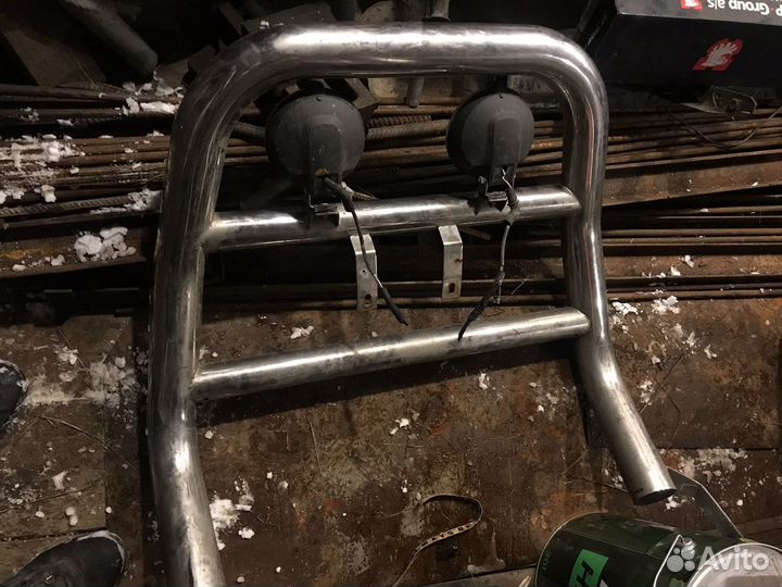 Кенгурятник на митсубиси паджеро